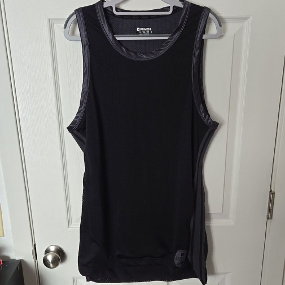 AND1 Black Tank Top
